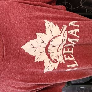 SLEEMAN T Shirt Large clothe beer pub brasserie